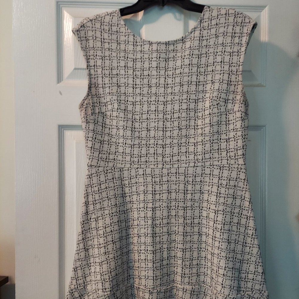 2 for $15 Ann Taylor Loft black and white mini dress